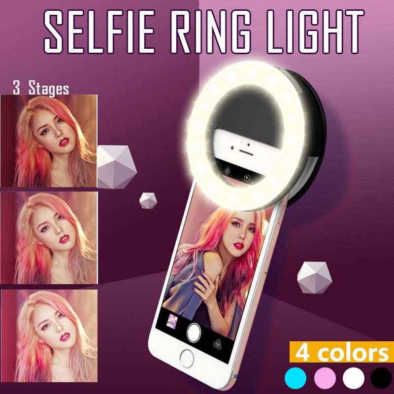 Photography Lighting Stick - LED Selfie Ring Light 3 Level