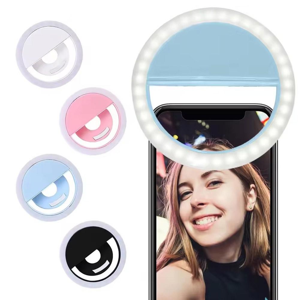 Photography Lighting Stick - Clip On Selfie Ring Light Rechargeable