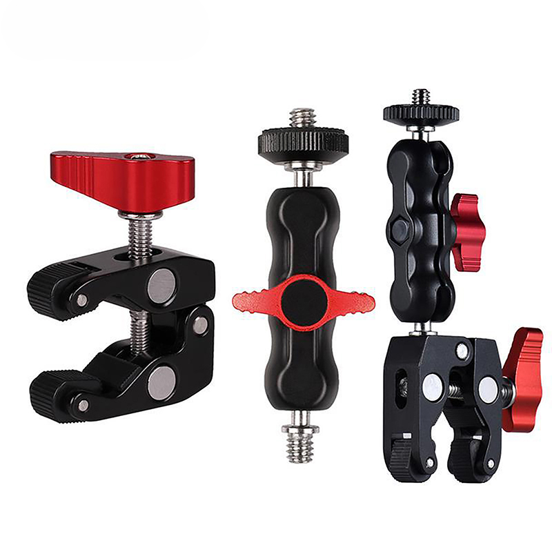 Photography Lighting Description - Multi-function Ball Head Super Clamp Magic