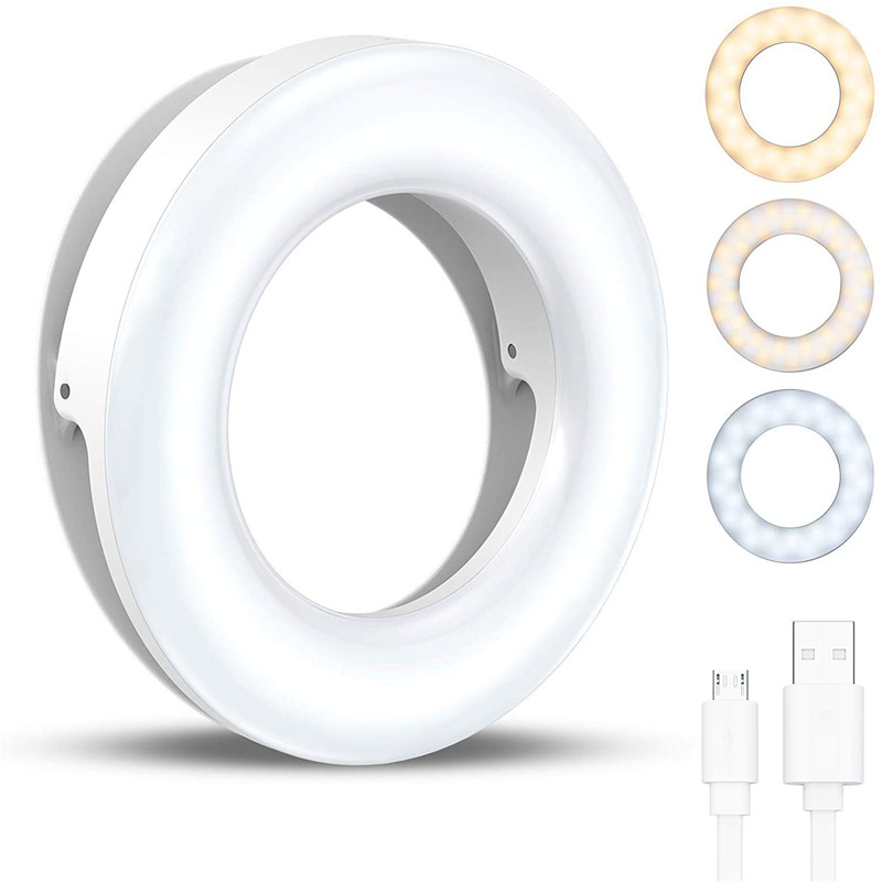 Portable LED Clip Ring Light 4 - Photography Lighting Stick ulasan dan harga