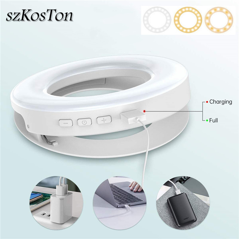 Portable LED Clip Ring Light 4 - Photography Lighting Stick ulasan dan harga