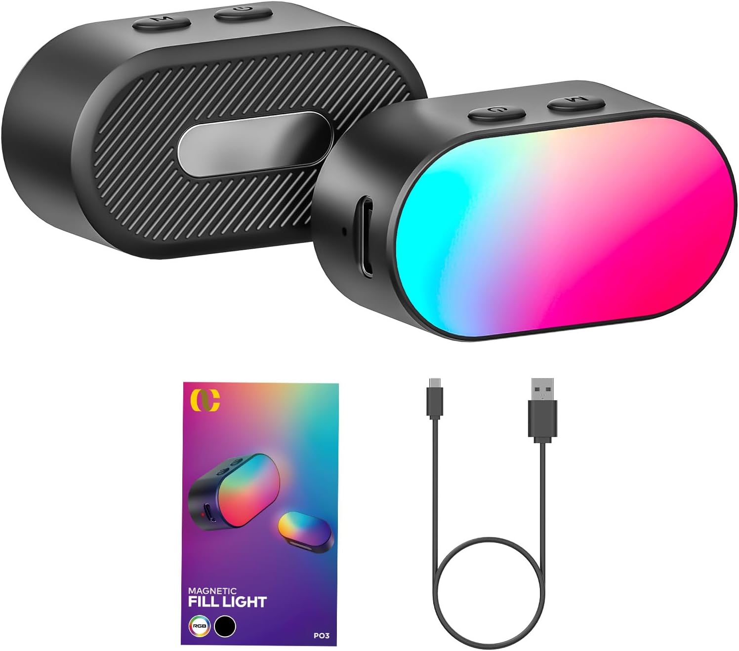 AOCHUAN Mini RGB Magnetic Fill - Photography Lighting Styles ulasan dan harga