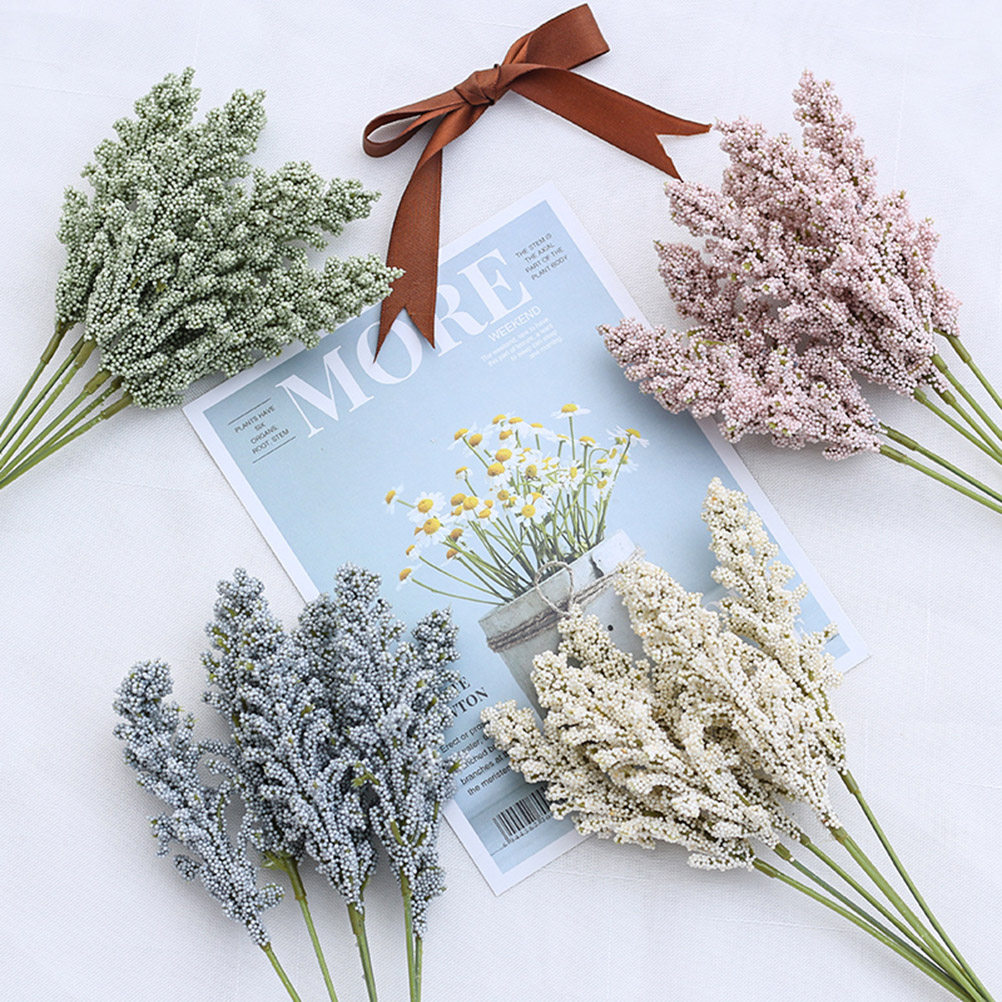 2 Bouquet Light Pink Artificia - Photography Artificial Lighting ulasan dan harga