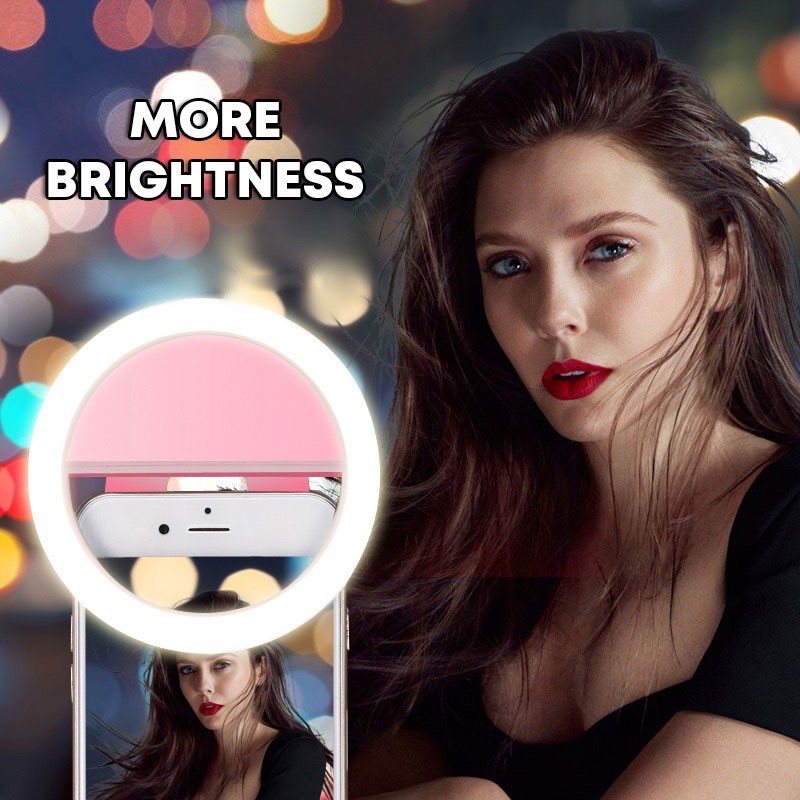 LED Selfie Ring Light 3 Level  - Photography Lighting Stick ulasan dan harga