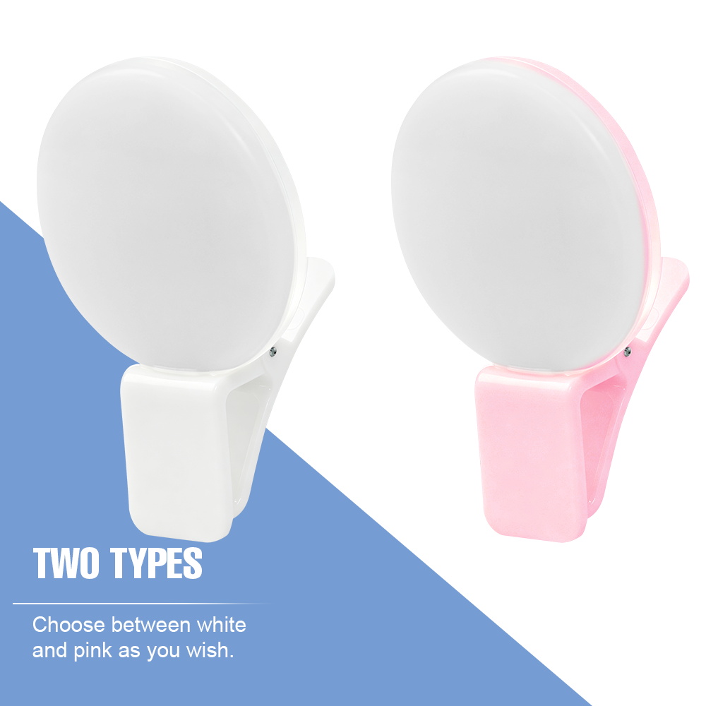 Clip LED Selfie Fill Light 3 B - Photography Lighting Stick ulasan dan harga