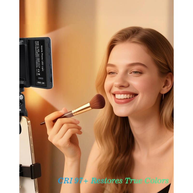 LED Portable Clip-on Selfie Li - Photography Lighting Description ulasan dan harga
