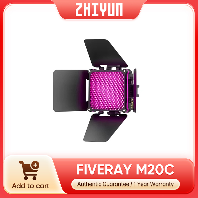 ZHIYUN FIVERAY M20C RGB M20 Bi - Photography Lighting Styles ulasan dan harga
