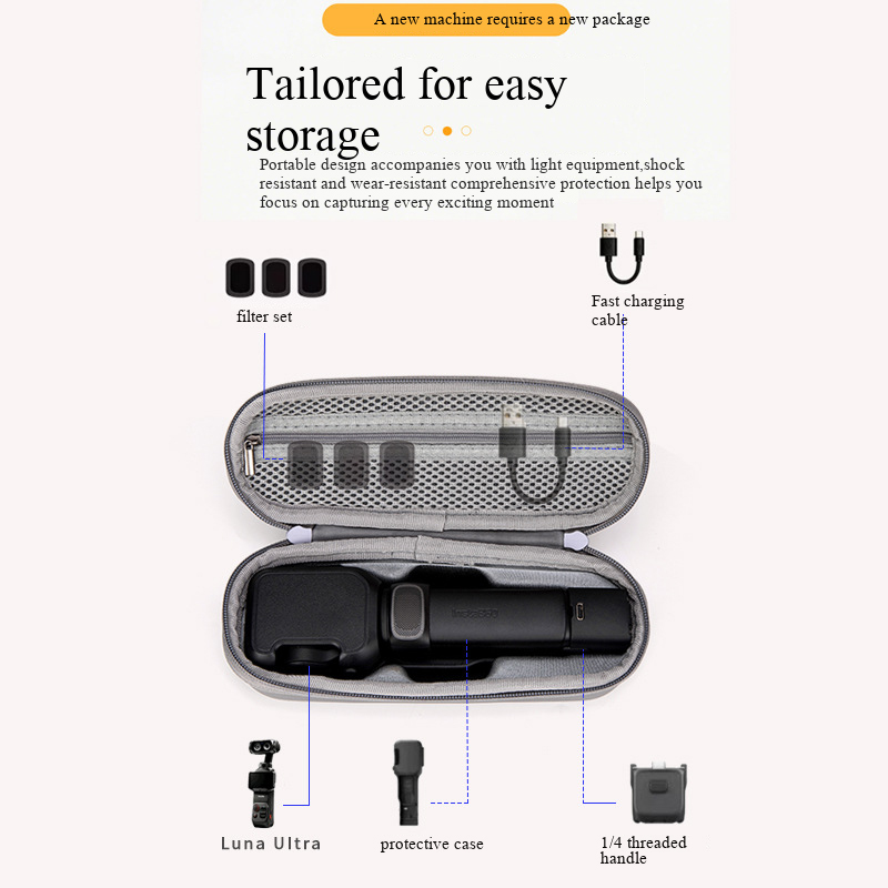 Storage bag For Insta360 Luna  - Photography Lighting Equipment Bags ulasan dan harga