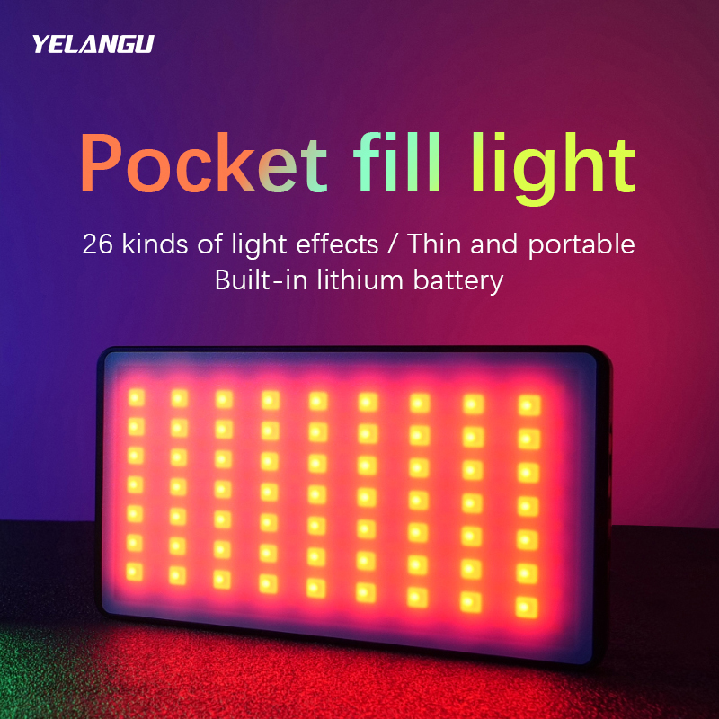 YELANGU RGB LED Video Light W1 - Photography Lighting Styles ulasan dan harga