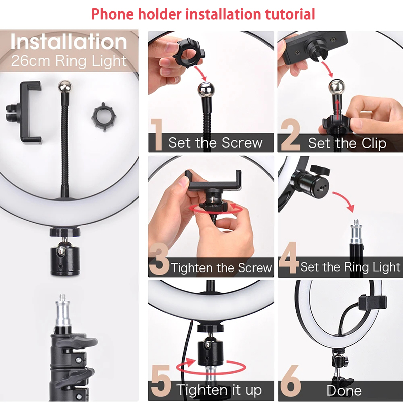 Video Light 16/26/33cm Selfie  - Photography Lighting Stick ulasan dan harga