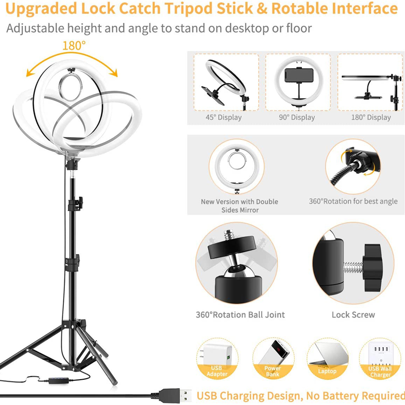 Video Light 16/26/33cm Selfie  - Photography Lighting Stick ulasan dan harga