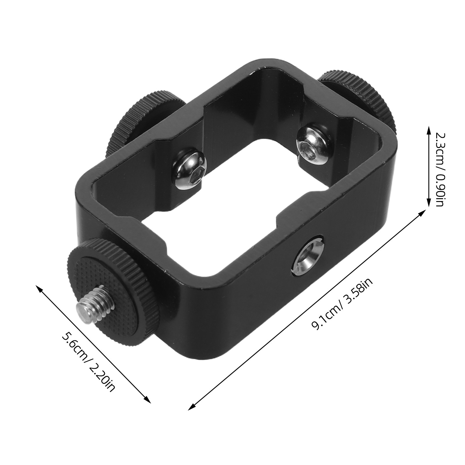 Triple Cold Shoe Hot Shoe Exte - Photography Lighting Essentials ulasan dan harga