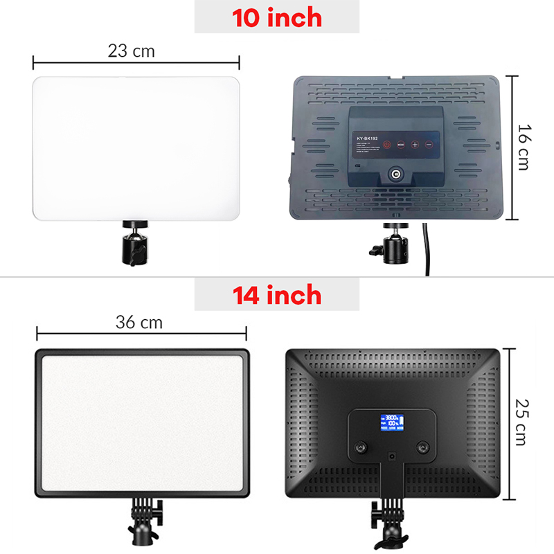 14inch 10inch LED Video Light  - Photography Lighting Grid ulasan dan harga