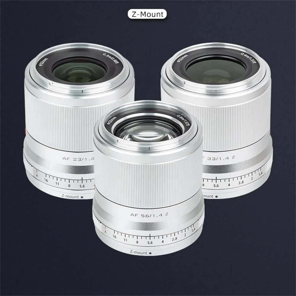 2026 New Viltrox 23mm 33mm 56m - Nikon Camera Z50 ulasan dan harga