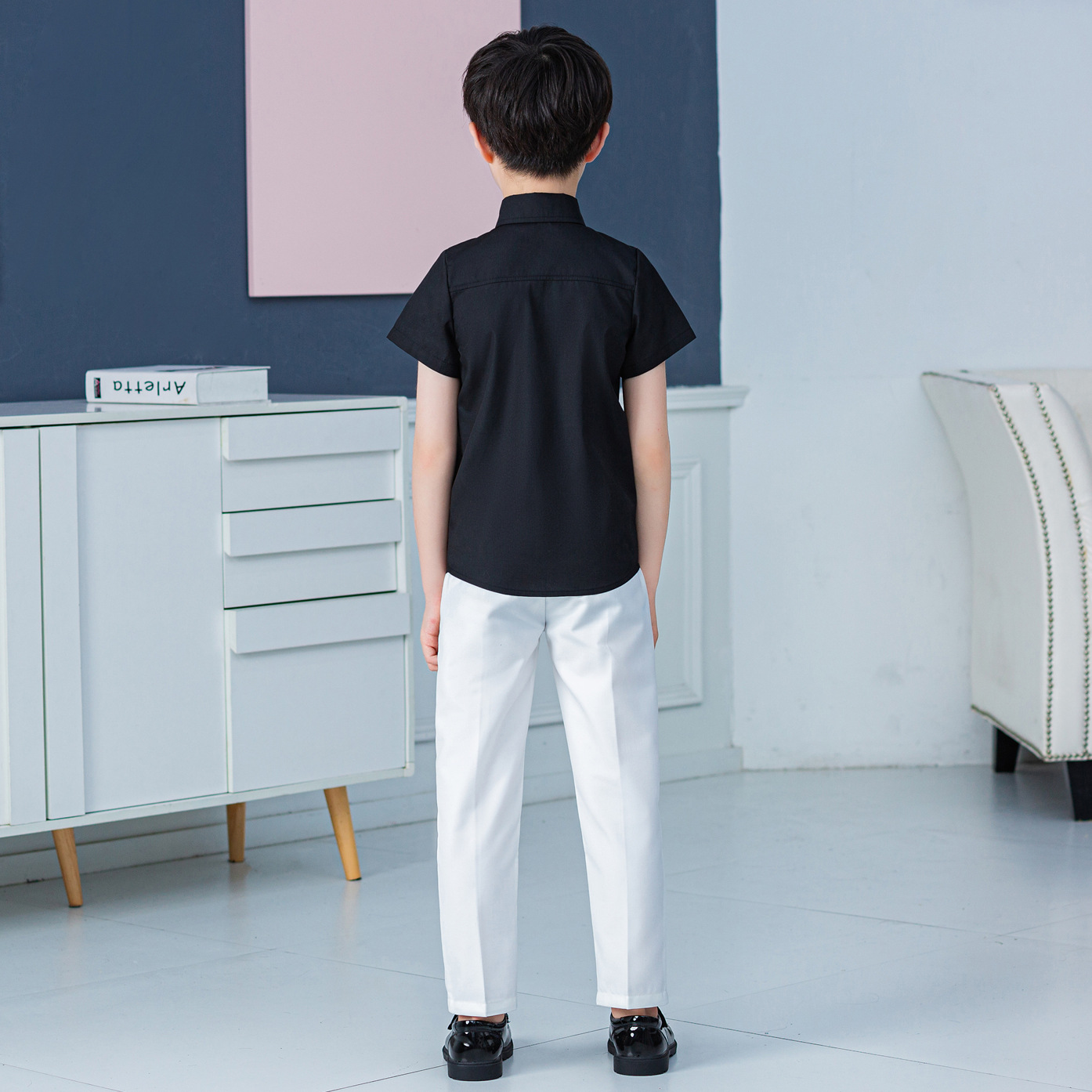 Kids Summer Light Blue Shirt B - Photography Lighting For Clothing ulasan dan harga