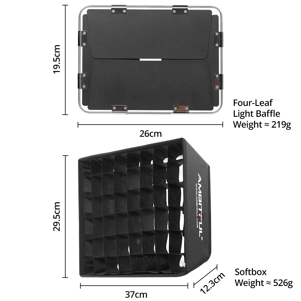 AMBITFUL P35R LED Video Panel  - Photography Lighting Grid ulasan dan harga