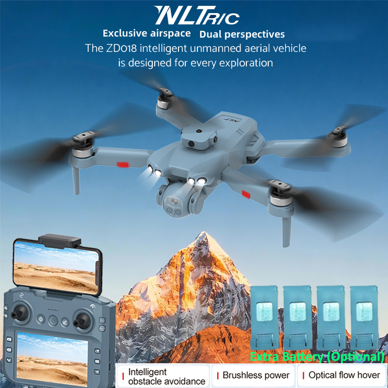 ZD018 Drone With 4.5inch Scree - Photography Lighting Beginners ulasan dan harga