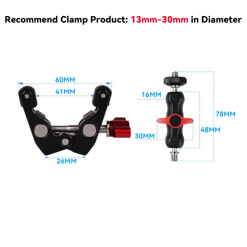 Multi-function Ball Head Super - Photography Lighting Description ulasan dan harga