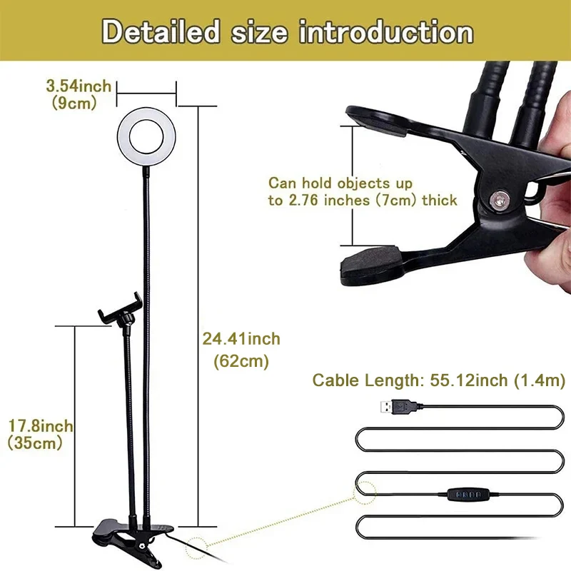 Universal Flexible Mobile Phon - Photography Lighting Stick ulasan dan harga