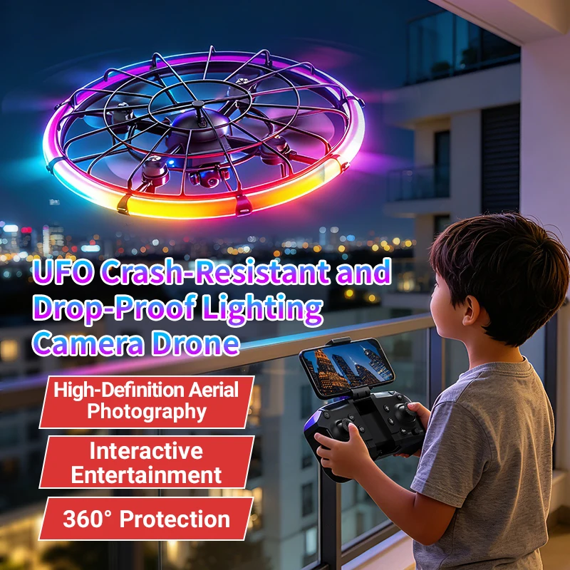 JJRC H145 UFO RC Drone with Du - Photography Lighting Mount ulasan dan harga