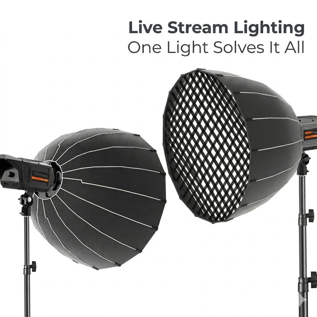 Studio LED Video Light 100W 20 - Photography Lighting Grid ulasan dan harga