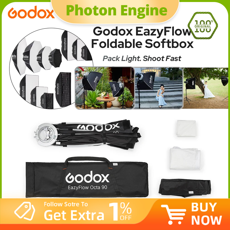 Godox EazyFlow Series Foldable - Photography Lighting Mount ulasan dan harga