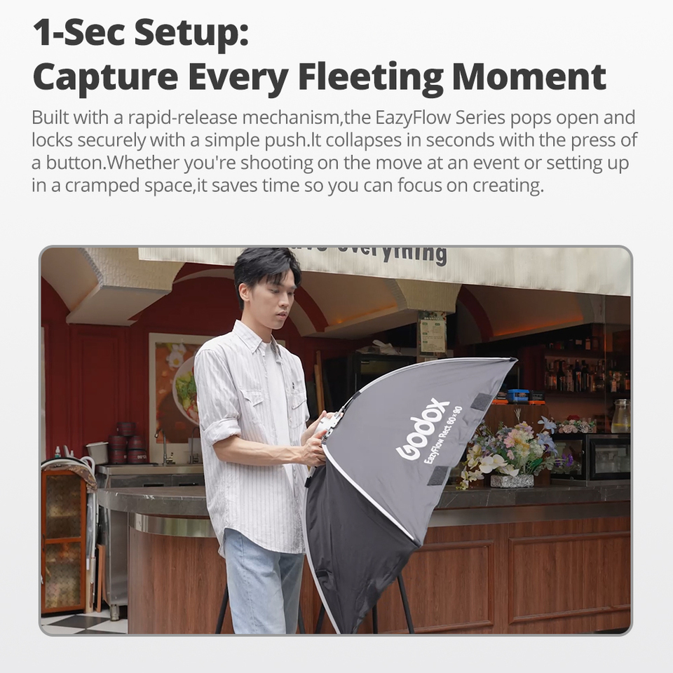 Godox EazyFlow Series Foldable - Photography Lighting Mount ulasan dan harga