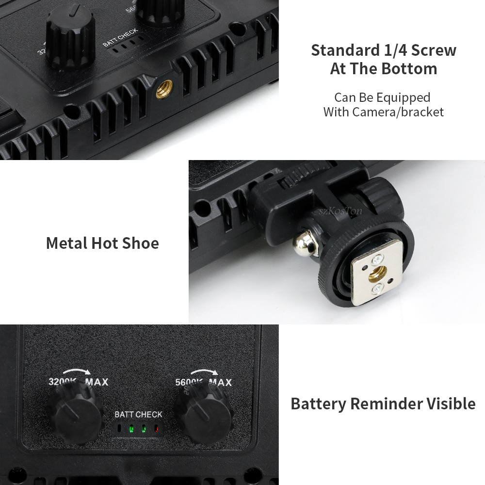 U800 U600 LED Photo Studio Vid - Photography Lighting Grid ulasan dan harga