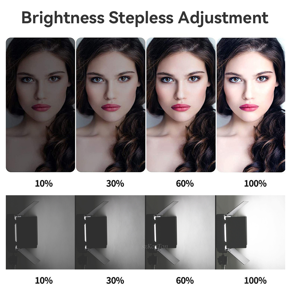 U800 U600 LED Photo Studio Vid - Photography Lighting Grid ulasan dan harga